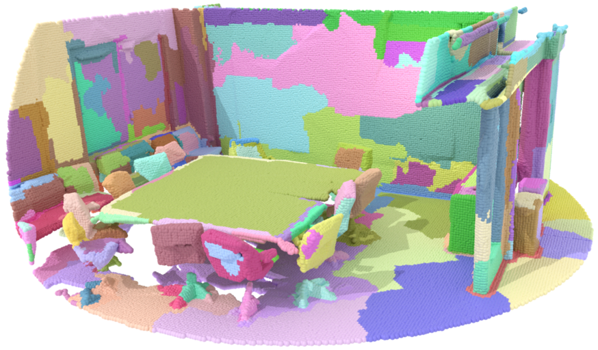 Efficient 3D Semantic Segmentation with Superpoint Transformer image