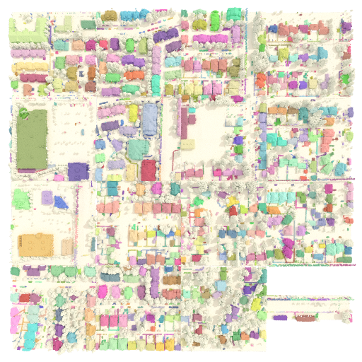 Scalable 3D Panoptic Segmentation as Superpoint Graph Clustering image