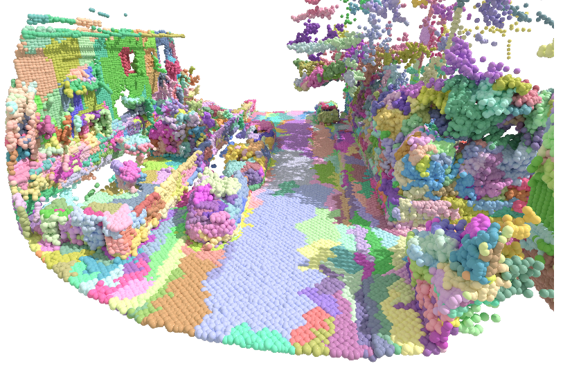 EZ-SP: Fast and Lightweight Superpoint-Based 3D Segmentation image