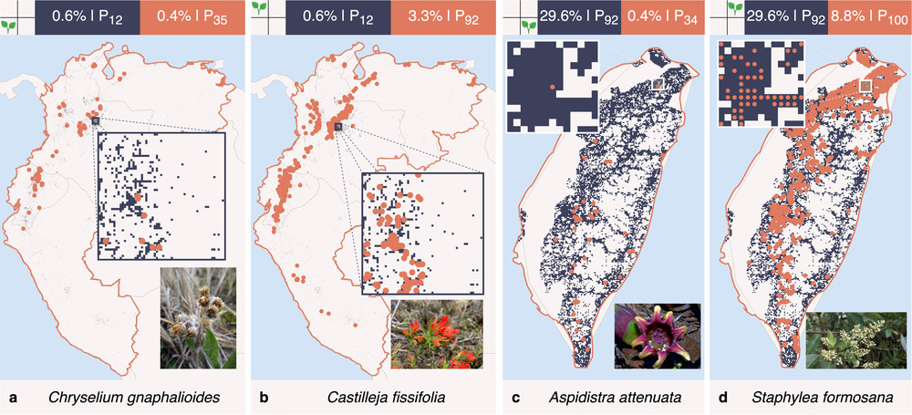 SAGE: A sampling-aware global evaluation benchmark for species distribution modeling image
